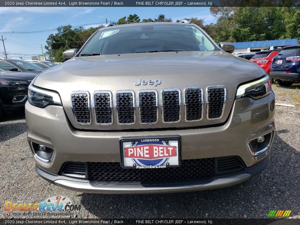 2020 Jeep Cherokee Limited 4x4 Light Brownstone Pearl / Black Photo #2