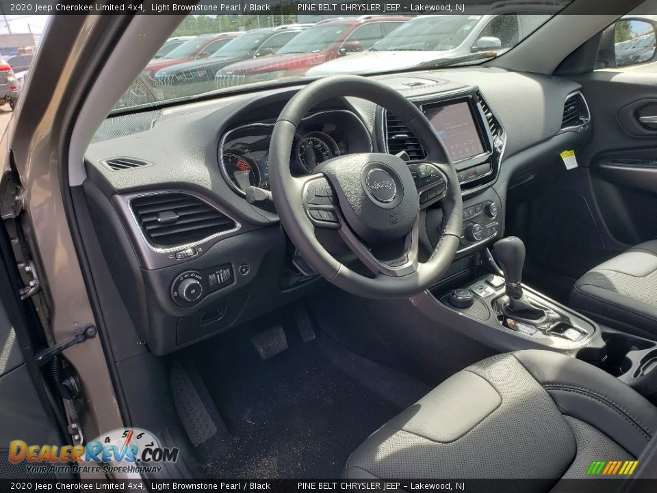 2020 Jeep Cherokee Limited 4x4 Light Brownstone Pearl / Black Photo #7