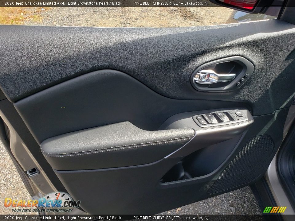 2020 Jeep Cherokee Limited 4x4 Light Brownstone Pearl / Black Photo #8