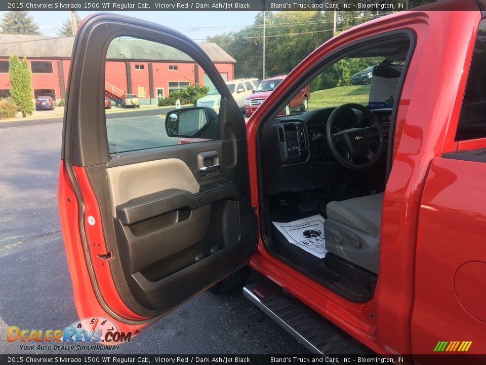 2015 Chevrolet Silverado 1500 WT Regular Cab Victory Red / Dark Ash/Jet Black Photo #11