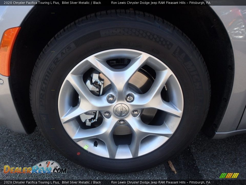 2020 Chrysler Pacifica Touring L Plus Billet Silver Metallic / Black Photo #10