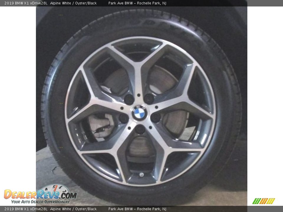 2019 BMW X1 xDrive28i Alpine White / Oyster/Black Photo #30