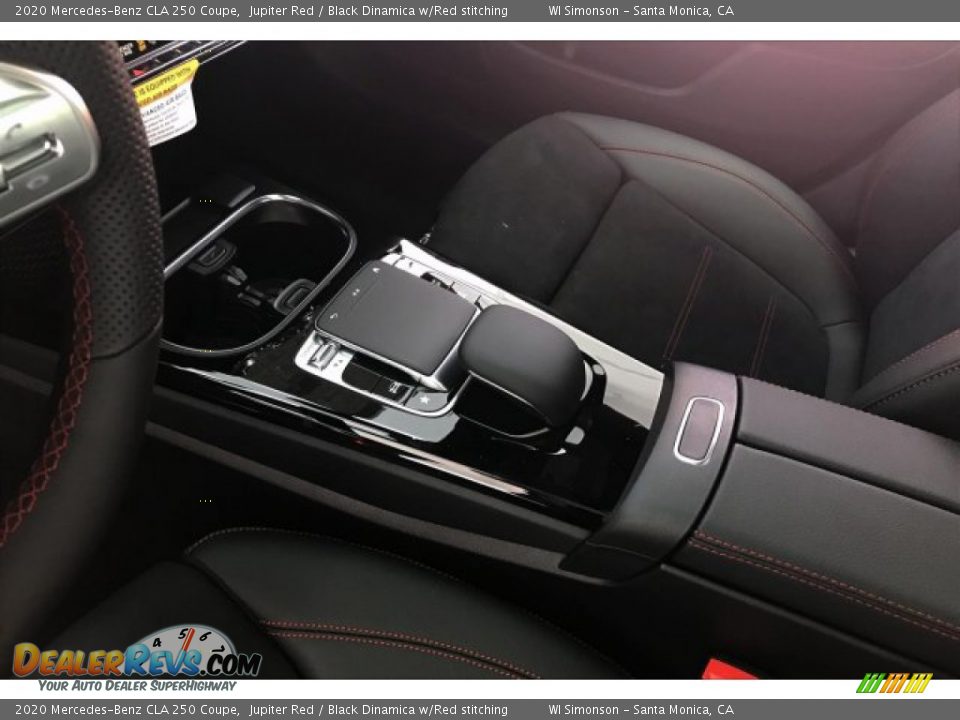 2020 Mercedes-Benz CLA 250 Coupe Jupiter Red / Black Dinamica w/Red stitching Photo #7