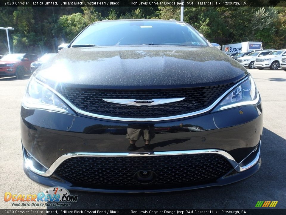 2020 Chrysler Pacifica Limited Brilliant Black Crystal Pearl / Black Photo #9
