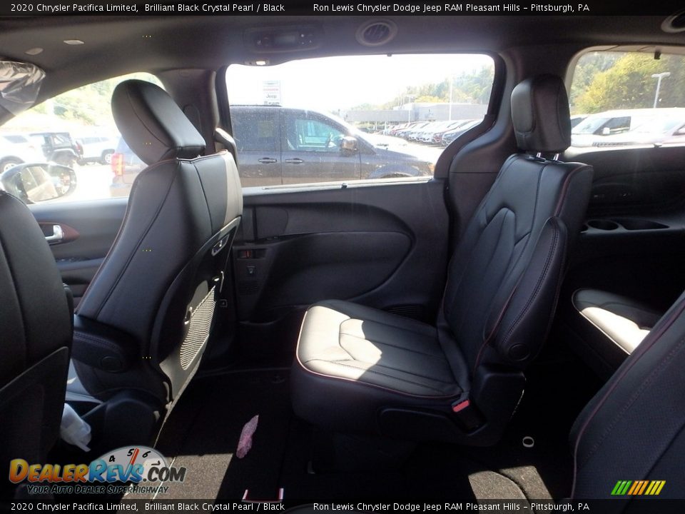 2020 Chrysler Pacifica Limited Brilliant Black Crystal Pearl / Black Photo #12
