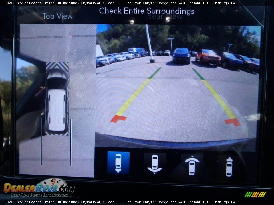 2020 Chrysler Pacifica Limited Brilliant Black Crystal Pearl / Black Photo #16