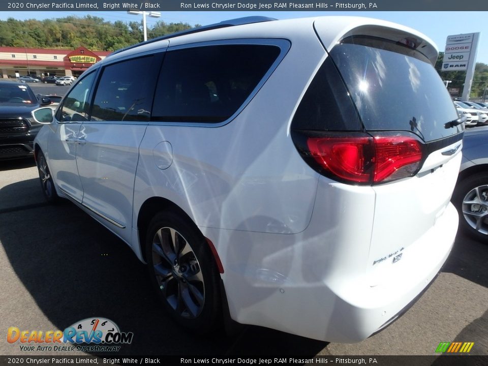 2020 Chrysler Pacifica Limited Bright White / Black Photo #3