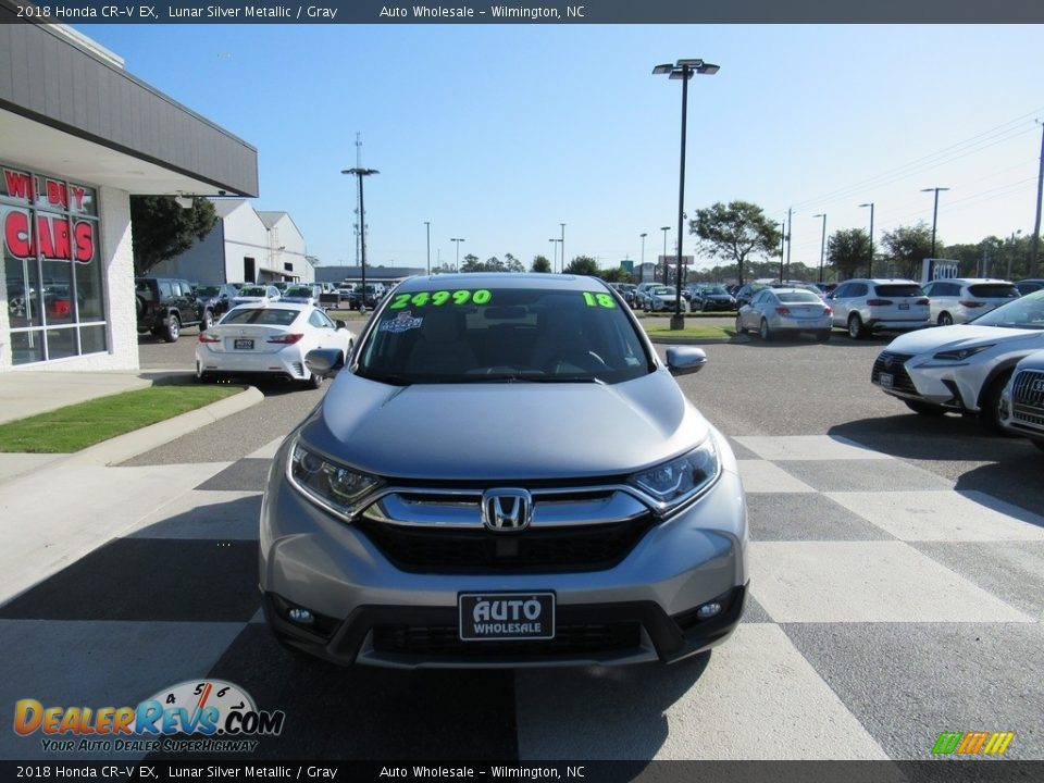 2018 Honda CR-V EX Lunar Silver Metallic / Gray Photo #2