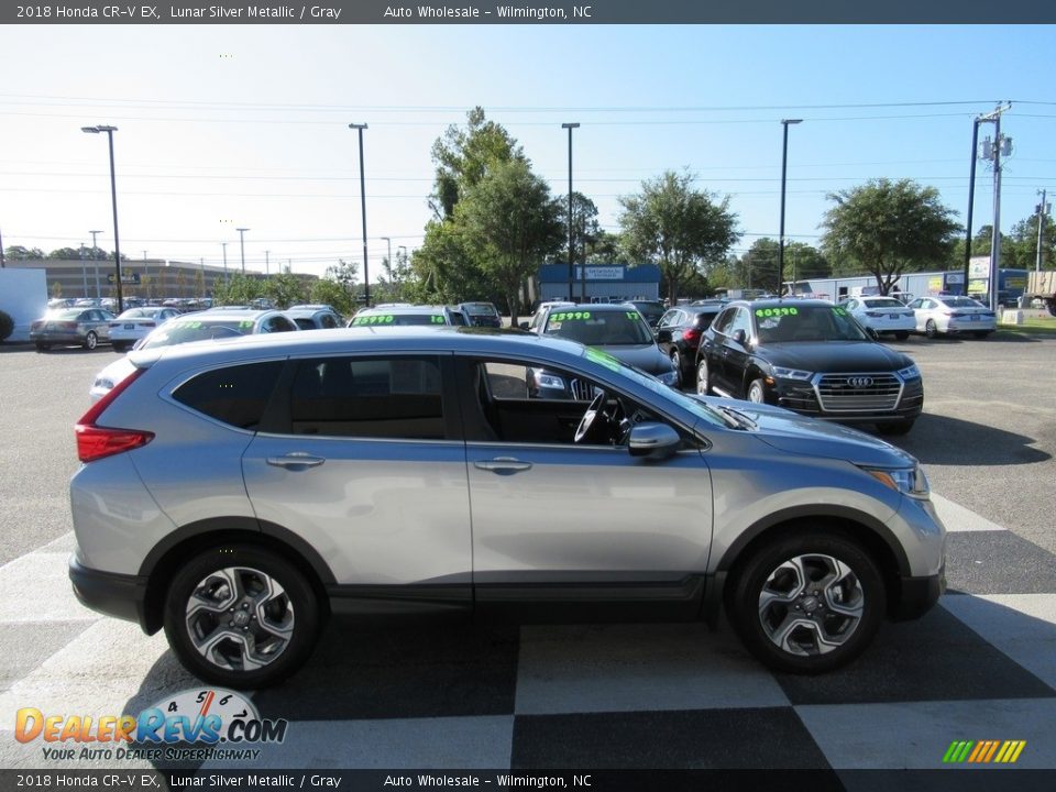 2018 Honda CR-V EX Lunar Silver Metallic / Gray Photo #3