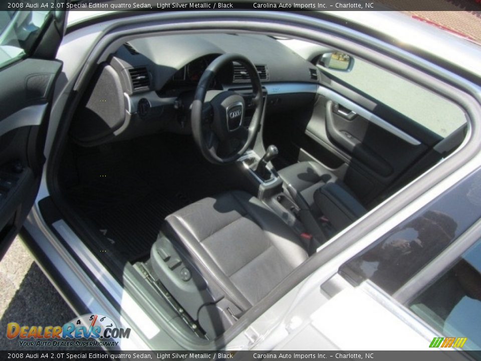 2008 Audi A4 2.0T Special Edition quattro Sedan Light Silver Metallic / Black Photo #16