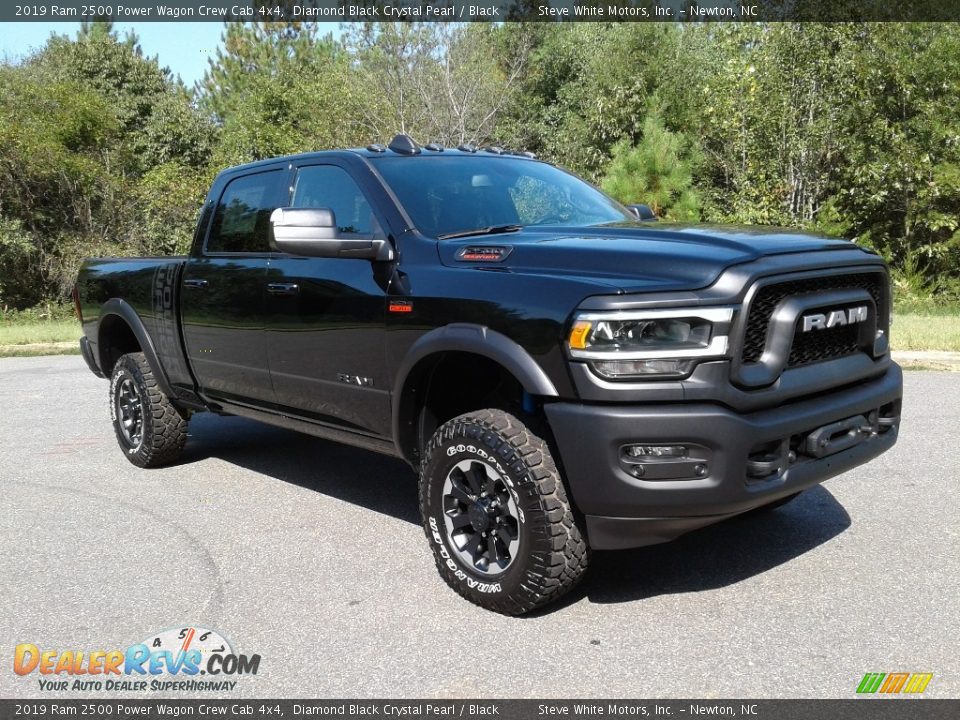 Diamond Black Crystal Pearl 2019 Ram 2500 Power Wagon Crew Cab 4x4 Photo #4