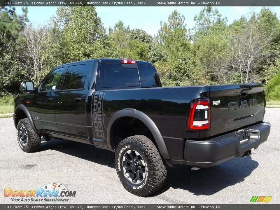 2019 Ram 2500 Power Wagon Crew Cab 4x4 Diamond Black Crystal Pearl / Black Photo #8