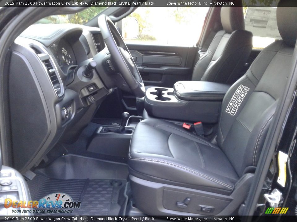 Black Interior - 2019 Ram 2500 Power Wagon Crew Cab 4x4 Photo #10