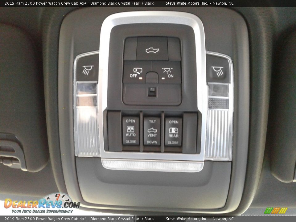 2019 Ram 2500 Power Wagon Crew Cab 4x4 Diamond Black Crystal Pearl / Black Photo #33