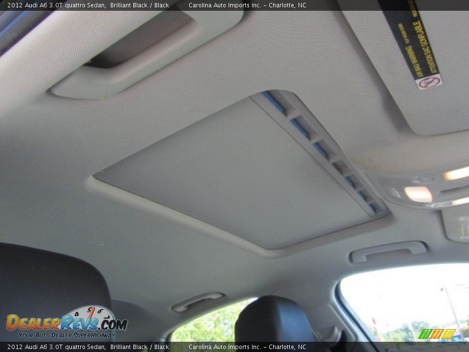 Sunroof of 2012 Audi A6 3.0T quattro Sedan Photo #23