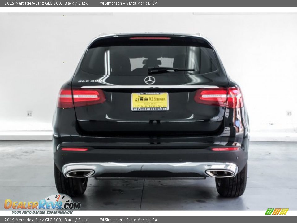 2019 Mercedes-Benz GLC 300 Black / Black Photo #3