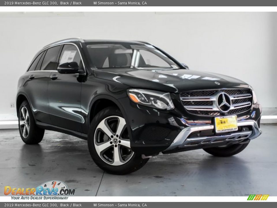 2019 Mercedes-Benz GLC 300 Black / Black Photo #12