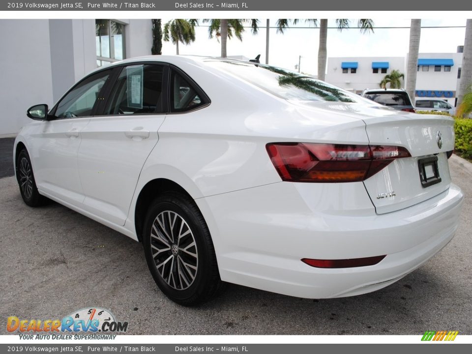 Pure White 2019 Volkswagen Jetta SE Photo #6