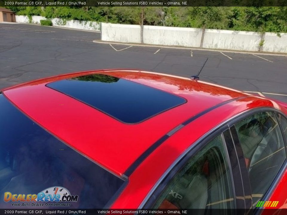 2009 Pontiac G8 GXP Liquid Red / Onyx/Red Photo #5