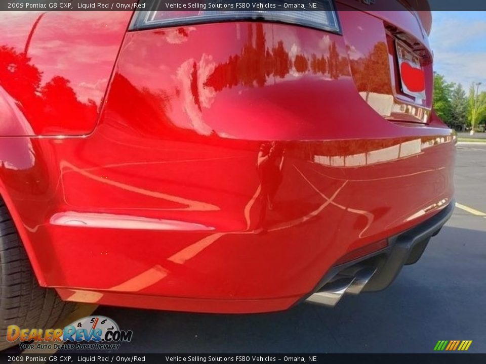 2009 Pontiac G8 GXP Liquid Red / Onyx/Red Photo #8