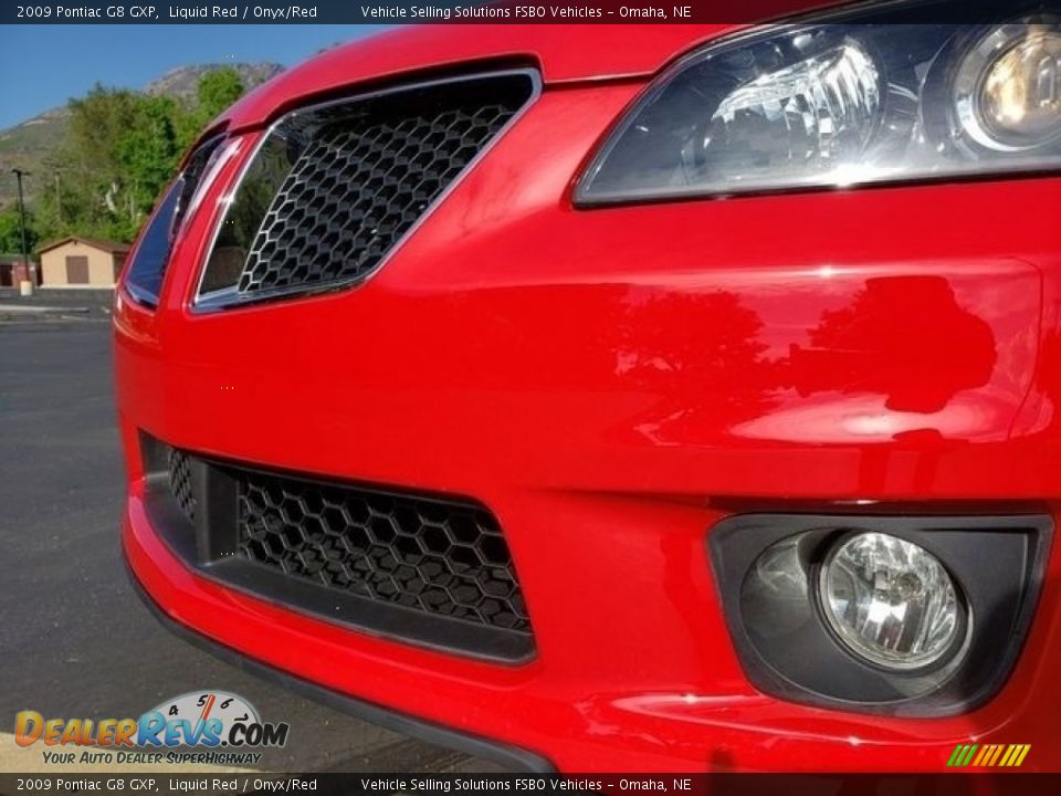 2009 Pontiac G8 GXP Liquid Red / Onyx/Red Photo #10