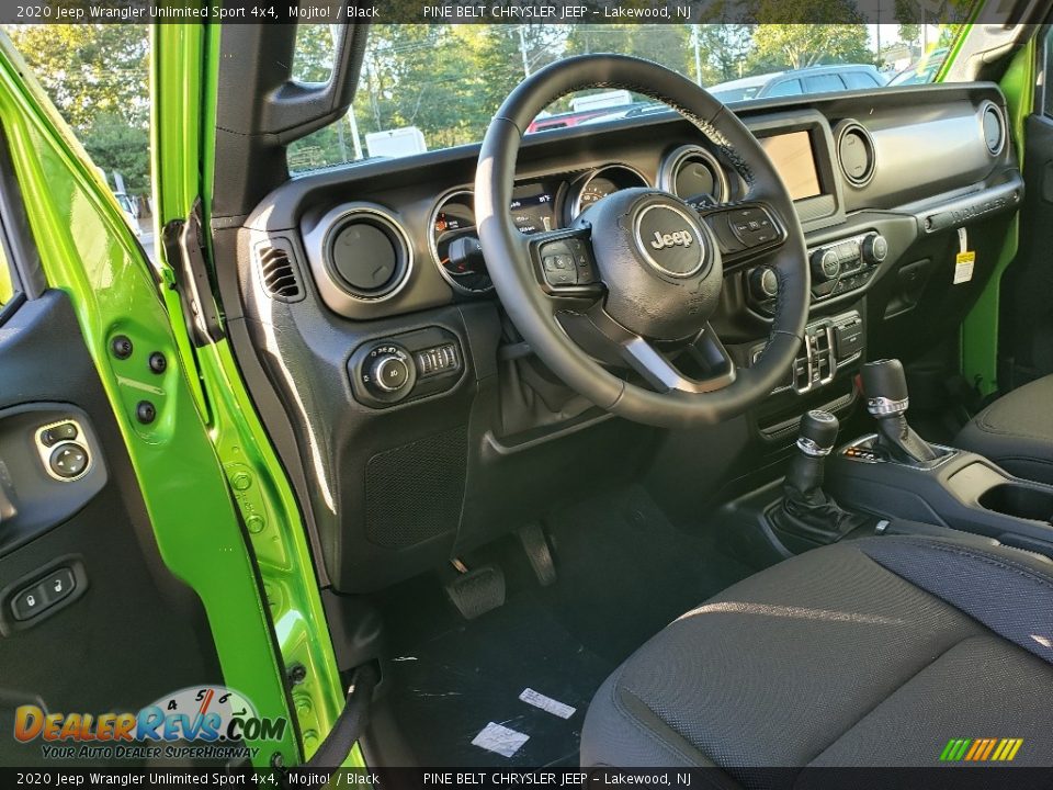 2020 Jeep Wrangler Unlimited Sport 4x4 Mojito! / Black Photo #6