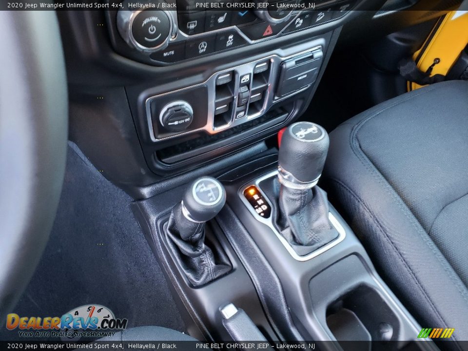 2020 Jeep Wrangler Unlimited Sport 4x4 Hellayella / Black Photo #9