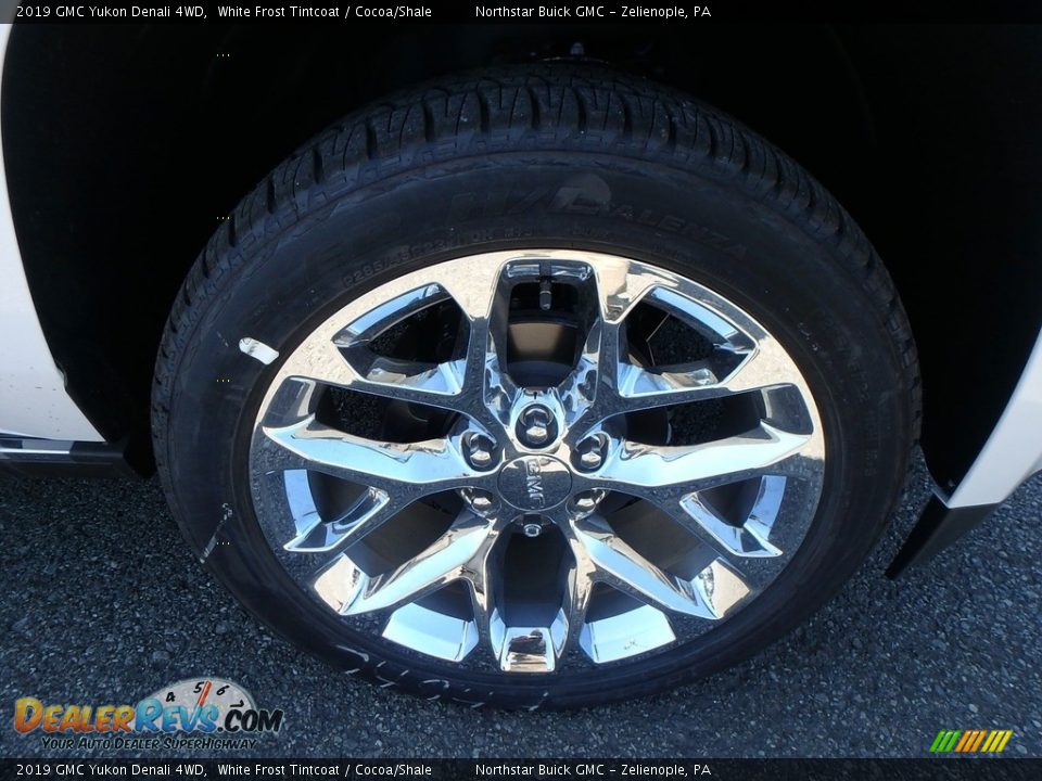 2019 GMC Yukon Denali 4WD White Frost Tintcoat / Cocoa/Shale Photo #10