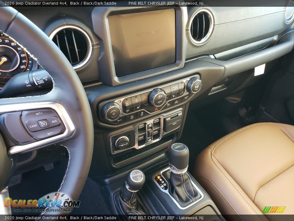 2020 Jeep Gladiator Overland 4x4 Black / Black/Dark Saddle Photo #9