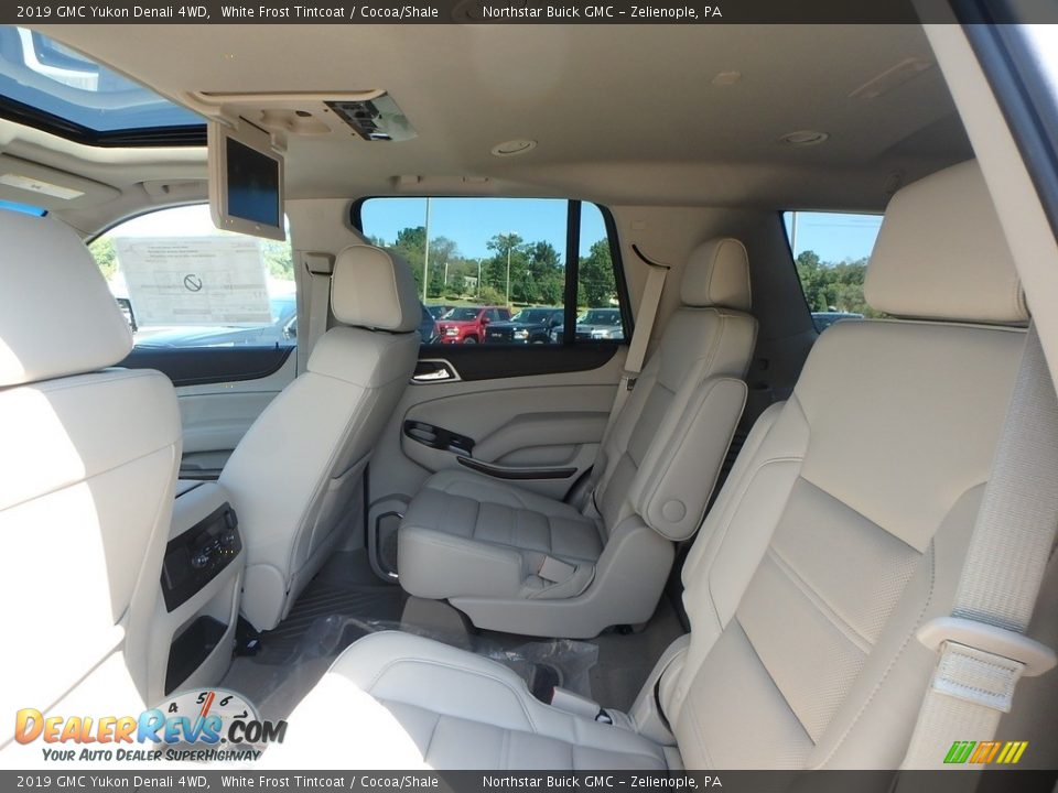 2019 GMC Yukon Denali 4WD White Frost Tintcoat / Cocoa/Shale Photo #13