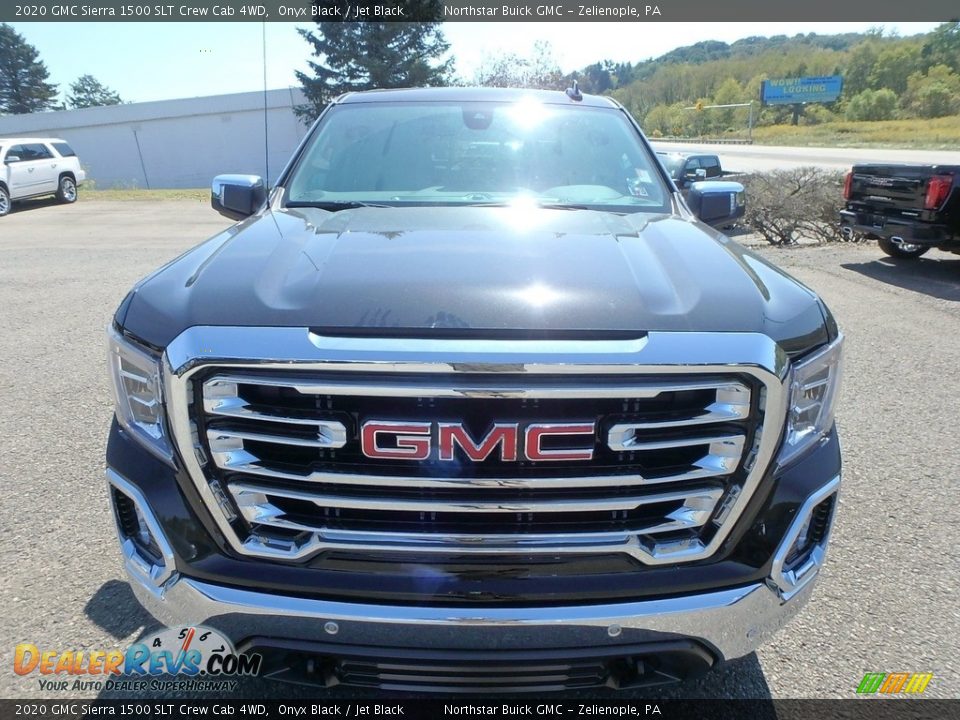 2020 GMC Sierra 1500 SLT Crew Cab 4WD Onyx Black / Jet Black Photo #2