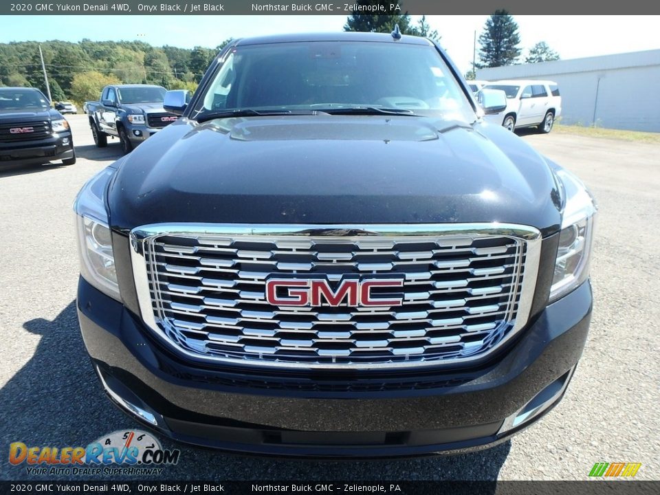 2020 GMC Yukon Denali 4WD Onyx Black / Jet Black Photo #2