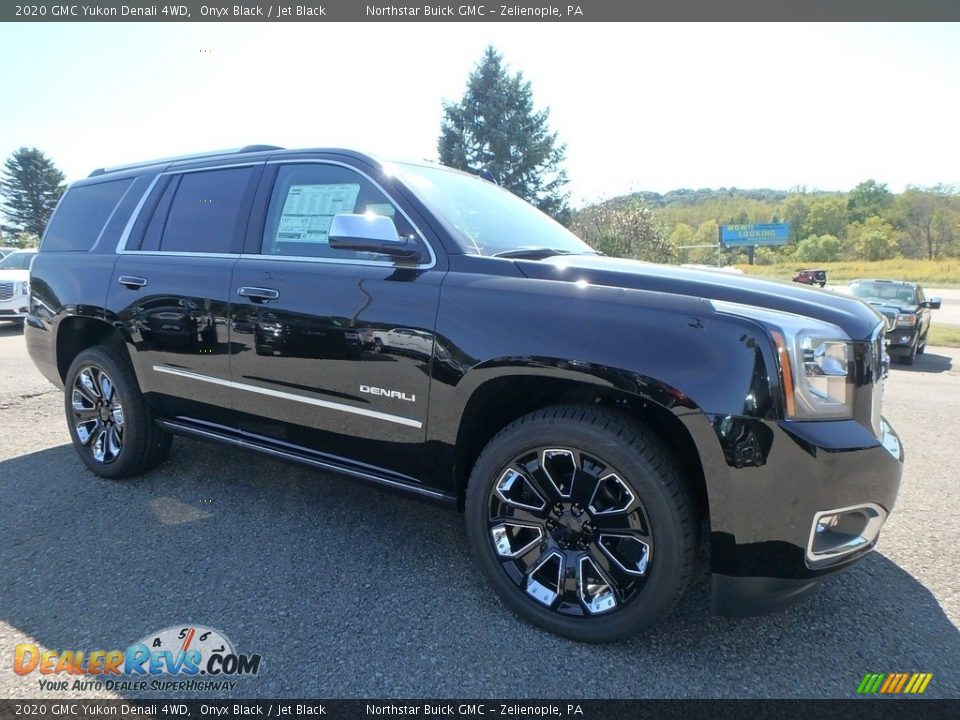 Onyx Black 2020 GMC Yukon Denali 4WD Photo #3