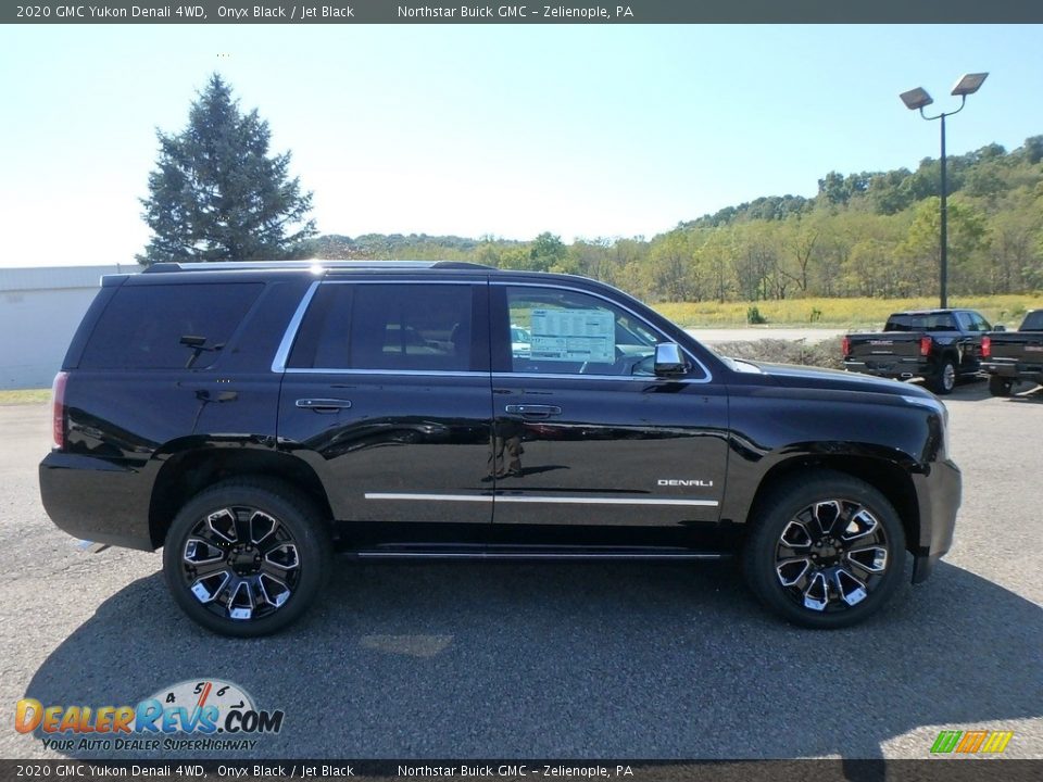 Onyx Black 2020 GMC Yukon Denali 4WD Photo #4