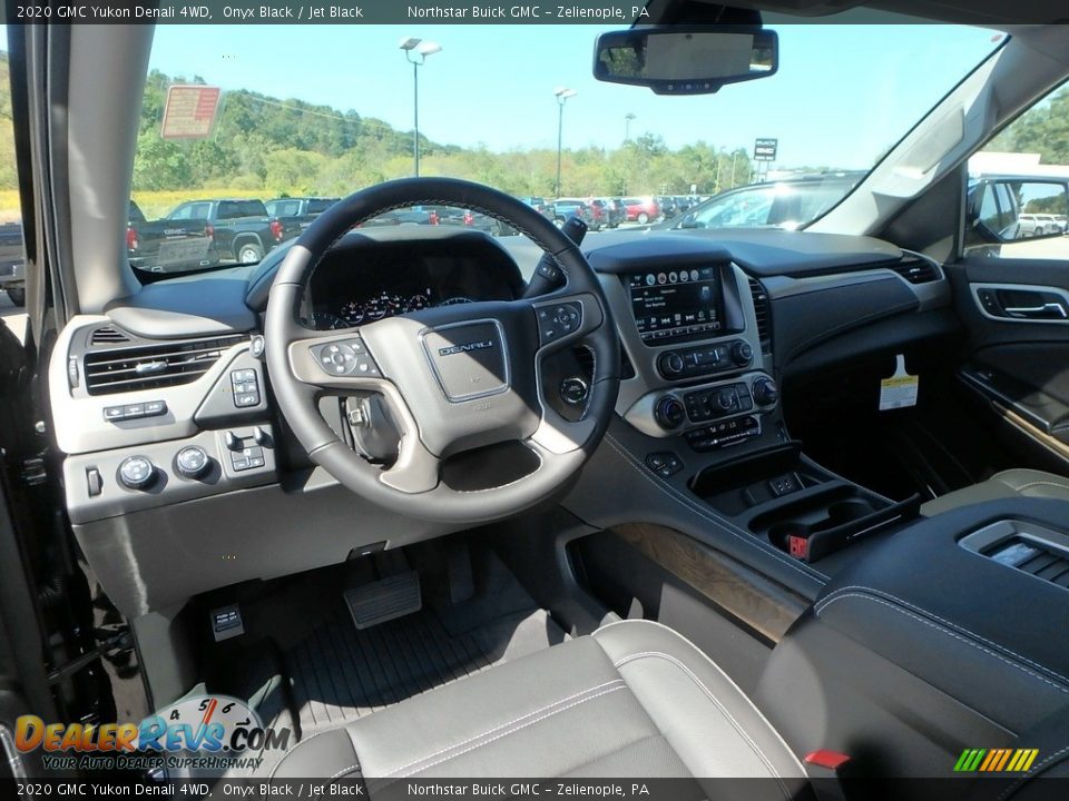 2020 GMC Yukon Denali 4WD Onyx Black / Jet Black Photo #15