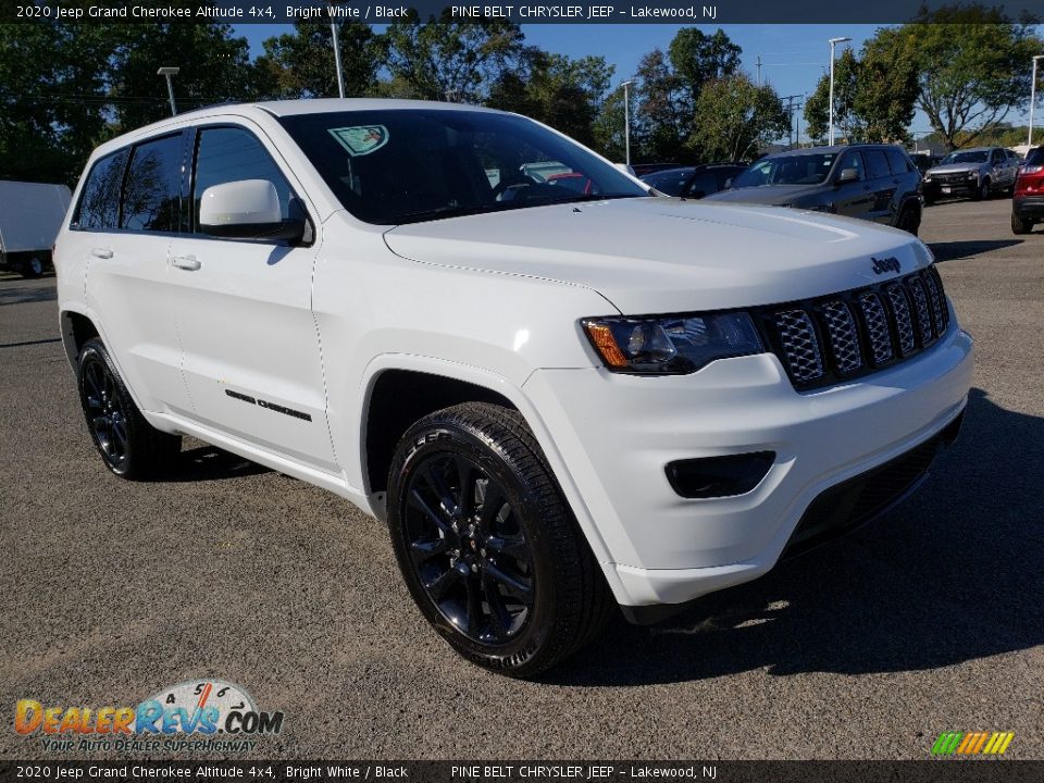 2020 Jeep Grand Cherokee Altitude 4x4 Bright White / Black Photo #1