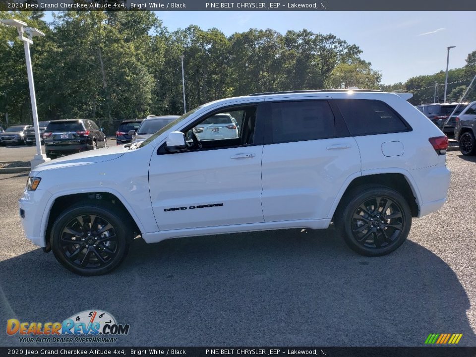 2020 Jeep Grand Cherokee Altitude 4x4 Bright White / Black Photo #3
