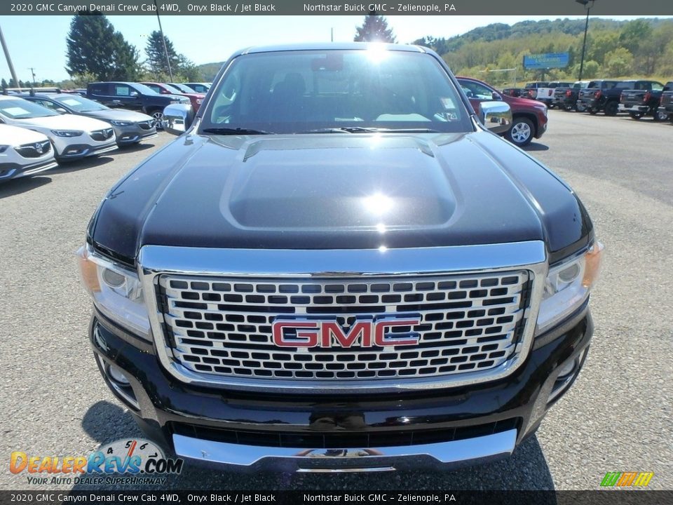 2020 GMC Canyon Denali Crew Cab 4WD Onyx Black / Jet Black Photo #2