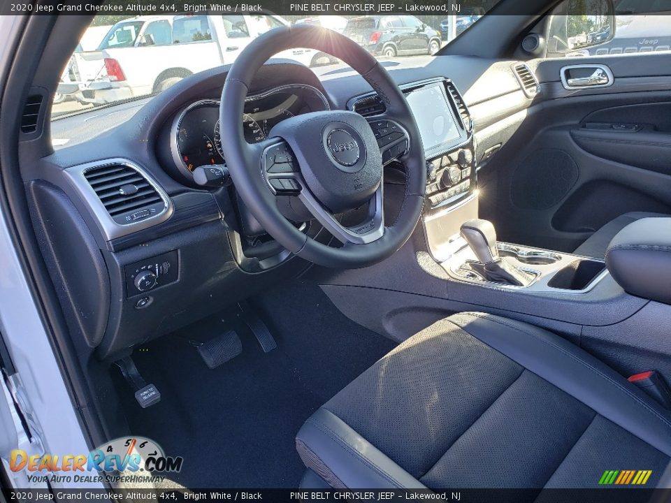 2020 Jeep Grand Cherokee Altitude 4x4 Bright White / Black Photo #7