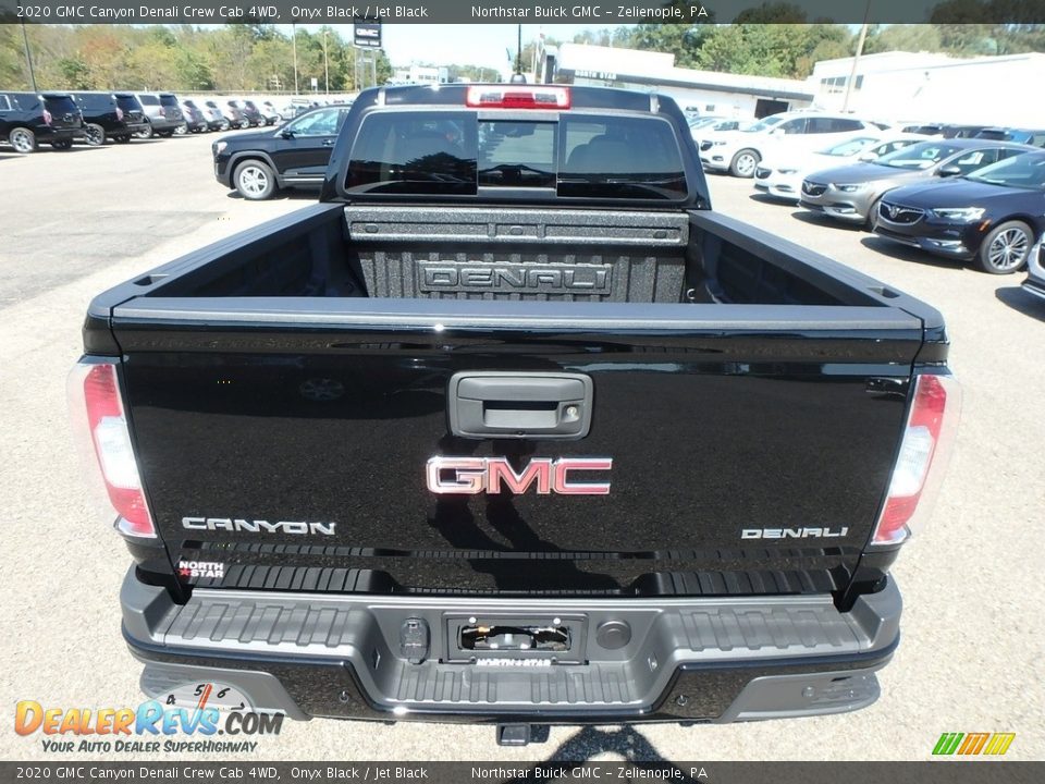 2020 GMC Canyon Denali Crew Cab 4WD Onyx Black / Jet Black Photo #6