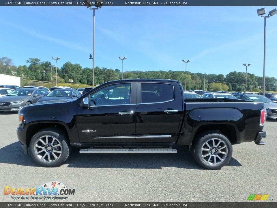 Onyx Black 2020 GMC Canyon Denali Crew Cab 4WD Photo #8