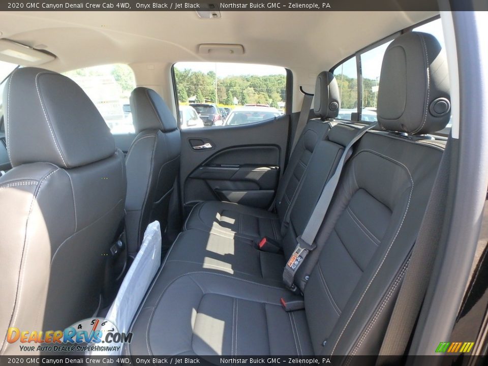 Rear Seat of 2020 GMC Canyon Denali Crew Cab 4WD Photo #12
