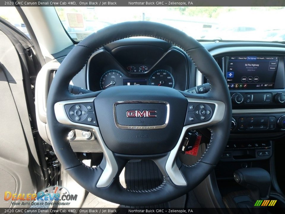 2020 GMC Canyon Denali Crew Cab 4WD Steering Wheel Photo #17