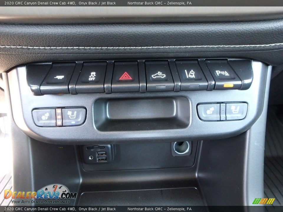 Controls of 2020 GMC Canyon Denali Crew Cab 4WD Photo #18