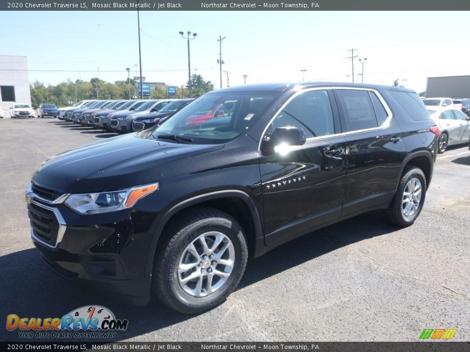 2020 Chevrolet Traverse LS Mosaic Black Metallic / Jet Black Photo #1
