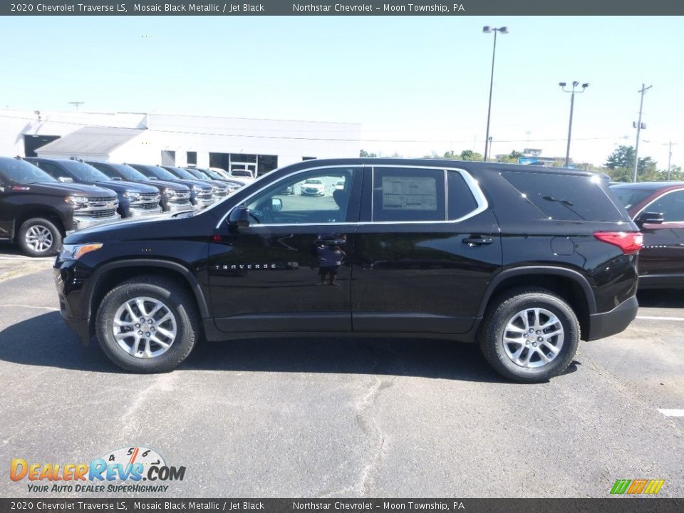 2020 Chevrolet Traverse LS Mosaic Black Metallic / Jet Black Photo #2