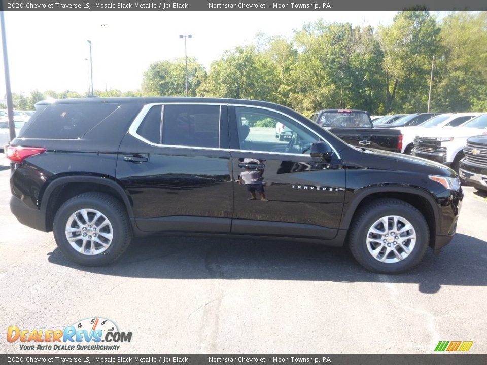 2020 Chevrolet Traverse LS Mosaic Black Metallic / Jet Black Photo #6