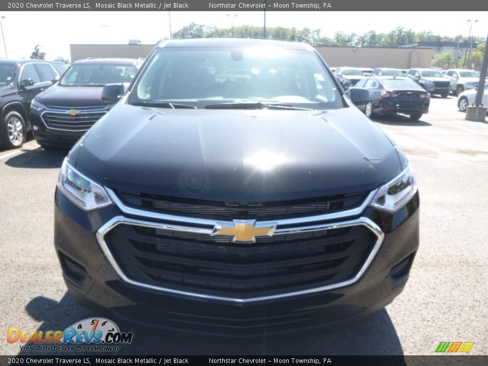 2020 Chevrolet Traverse LS Mosaic Black Metallic / Jet Black Photo #8