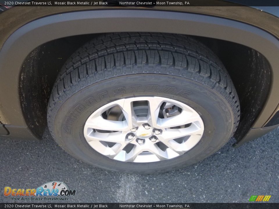 2020 Chevrolet Traverse LS Mosaic Black Metallic / Jet Black Photo #9