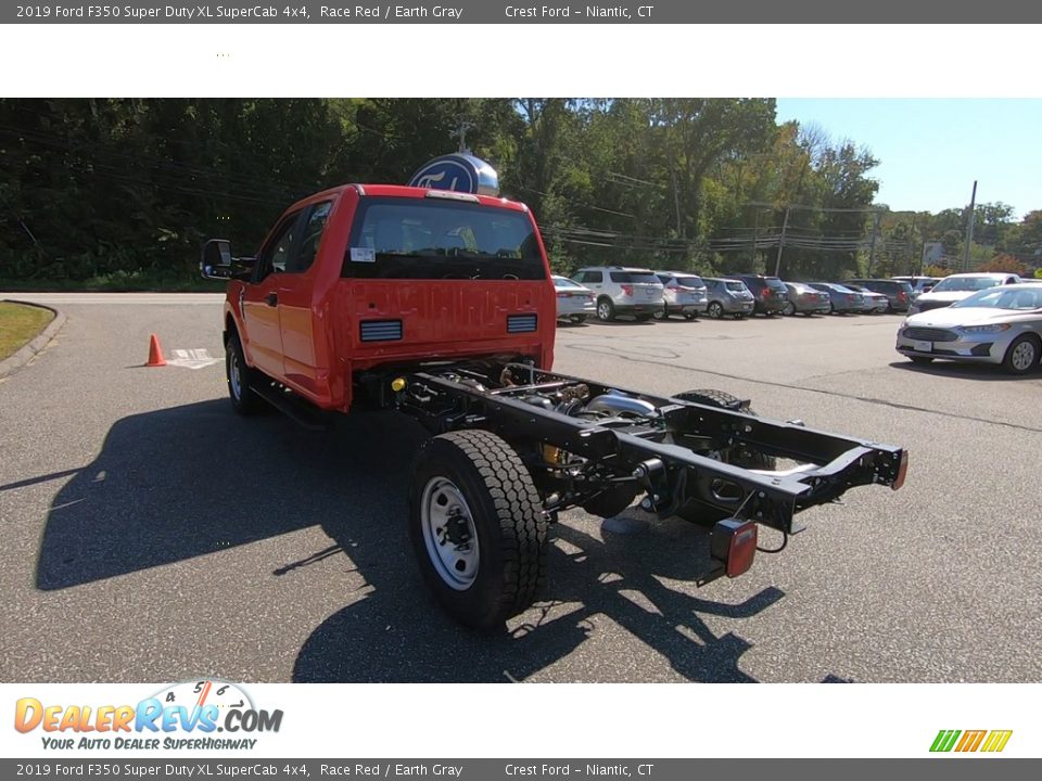 2019 Ford F350 Super Duty XL SuperCab 4x4 Race Red / Earth Gray Photo #5